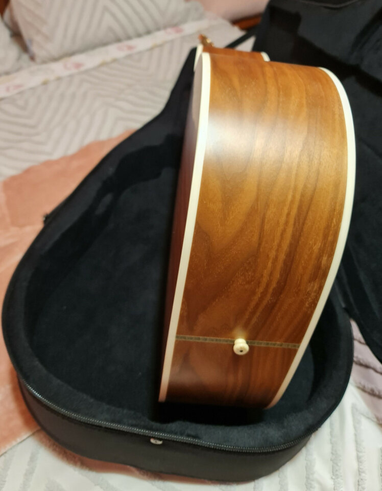 Guitarra acústica maciza HB Custom Line CLD-41S WN + Estuche