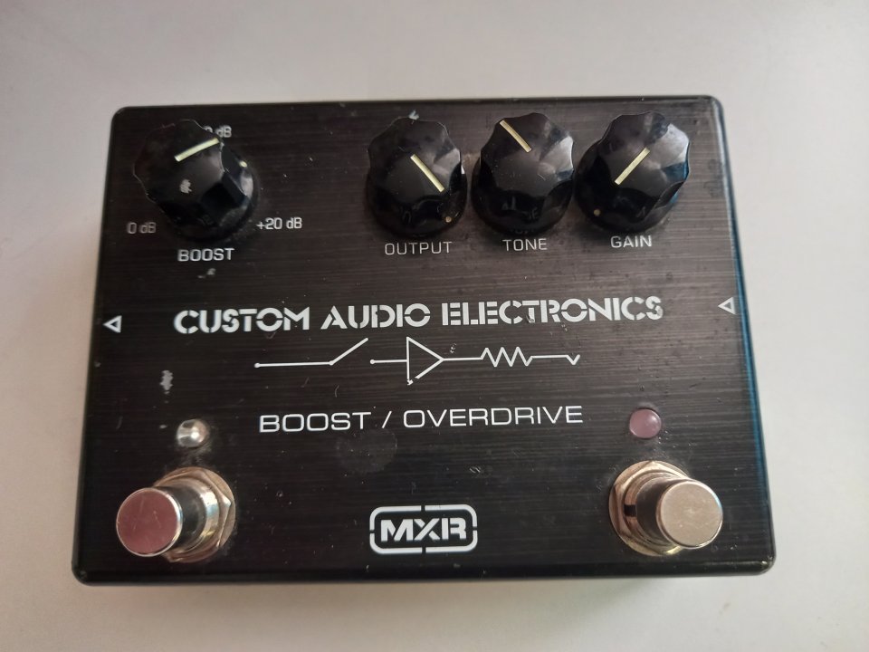 Mxr custom audio electronic overdrive