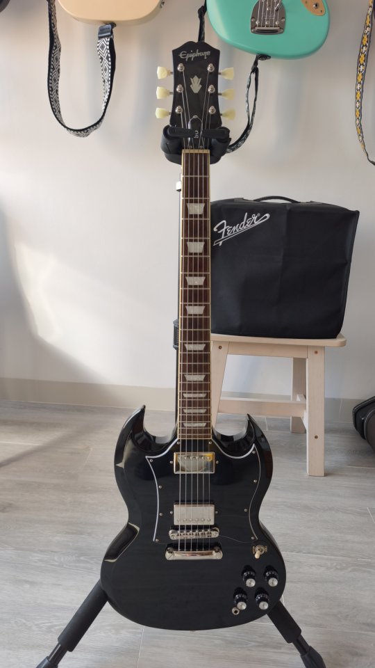 Epiphone SG Standard Ebony de segunda mano · Foto 1 de 7 · Asturias · 350 €