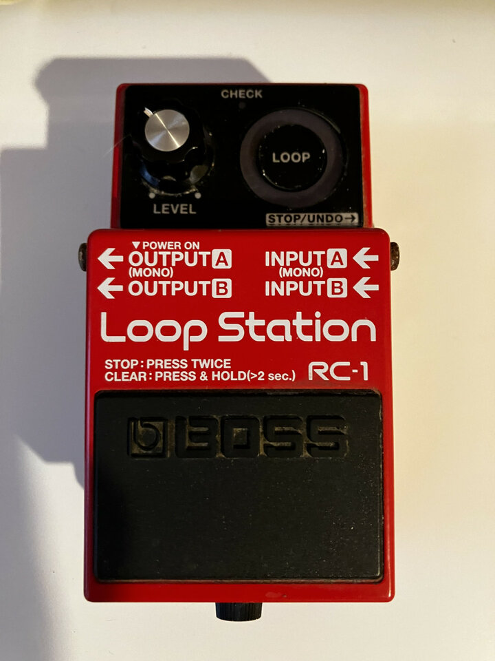 Pedal Boss Loop RC-1