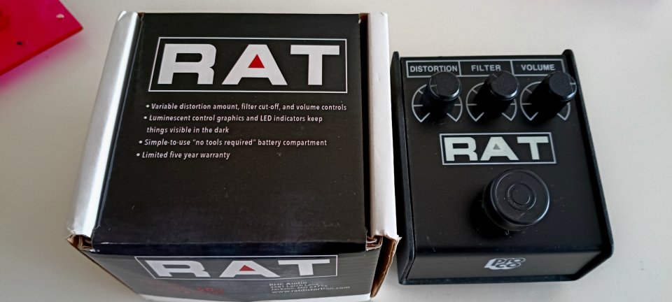 Pedal RAT pro Rat 2