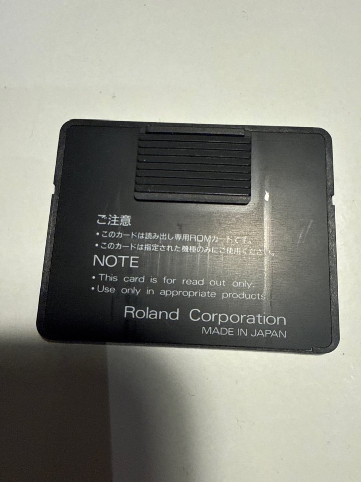 Roland pcm1-03 rock drums