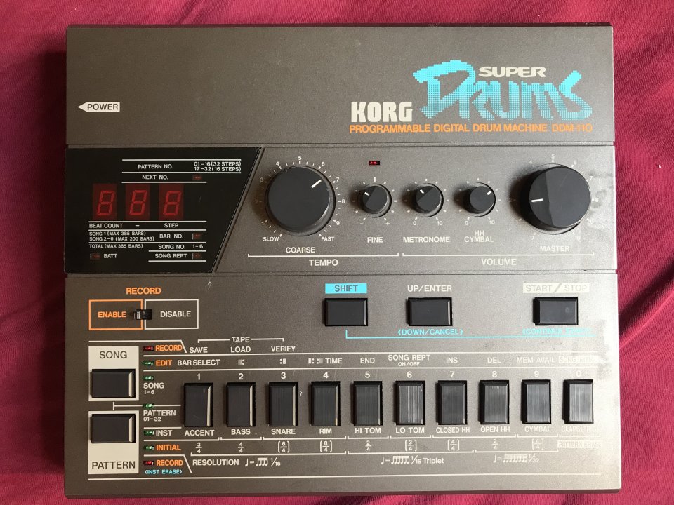 Korg DDM-110 Super Drums