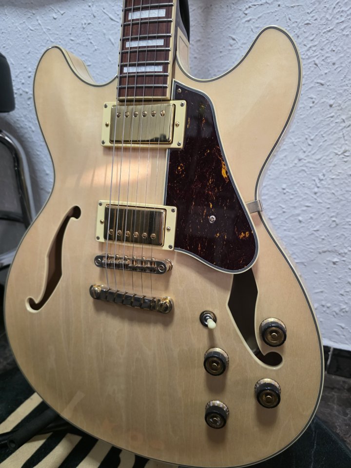 Guitarra Ibanez AS73G-NT Natural mas EXTRAS de segunda mano · Foto 1 de 4 · Valencia · 700 €