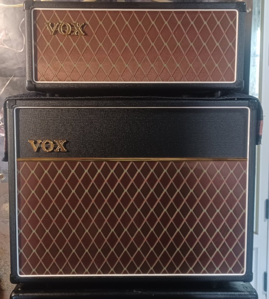 VOX ac15 head + 2x12 cabinet