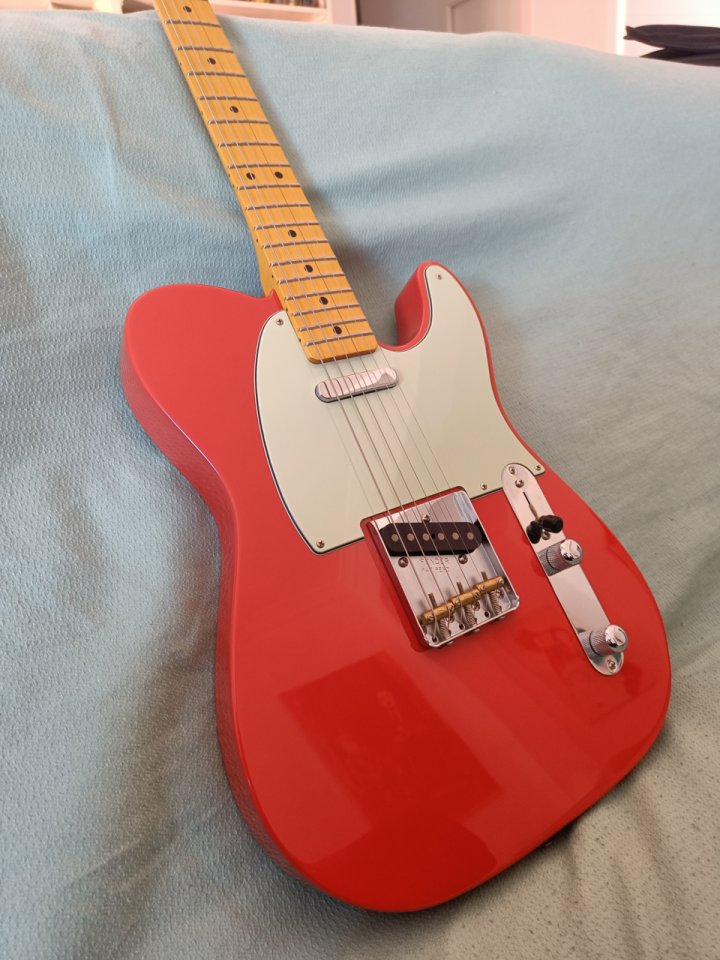 Telecaster (Fender Vintera + Mastil Warmoth)