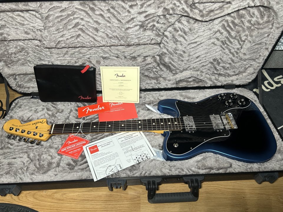 Fender AM Pro II Tele DLX DK NIT (2.025)