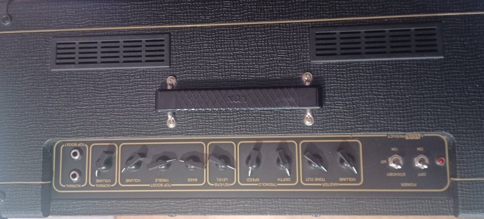 VOX ac15 head + 2x12 cabinet