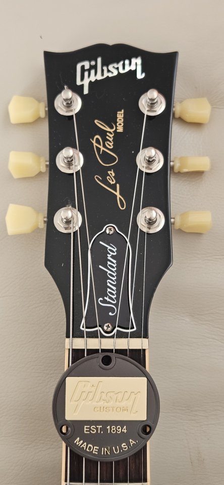 Gibson Custom Shop Placa Metálica