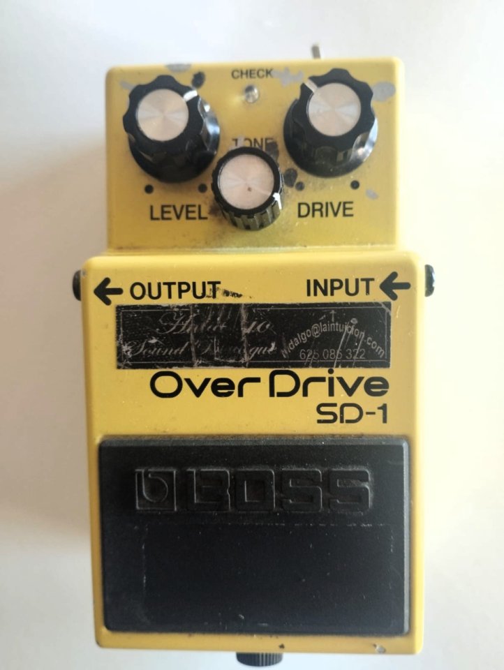 Boss SD-1 (Hidalgo Sound mod)