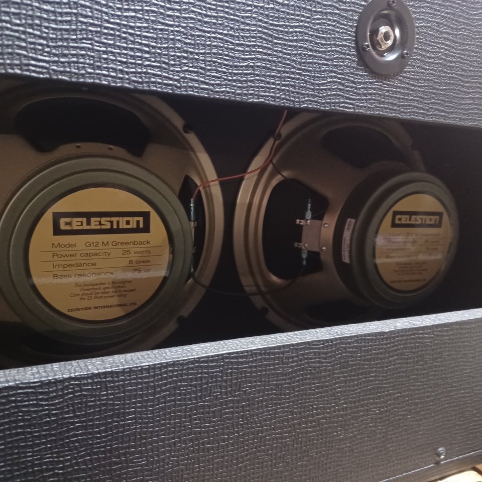 VOX ac15 head + 2x12 cabinet