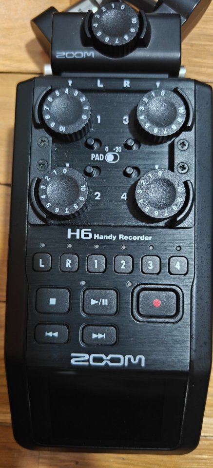 Grabadora multipistas Zoom H6