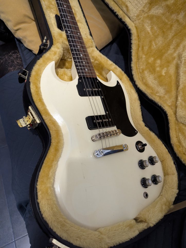 Gibson SG Special '60 Tribute White P90 2011