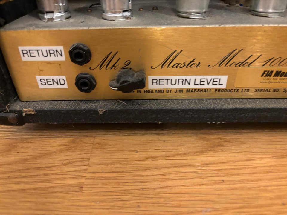 MARSHALL JCM 800 vintage