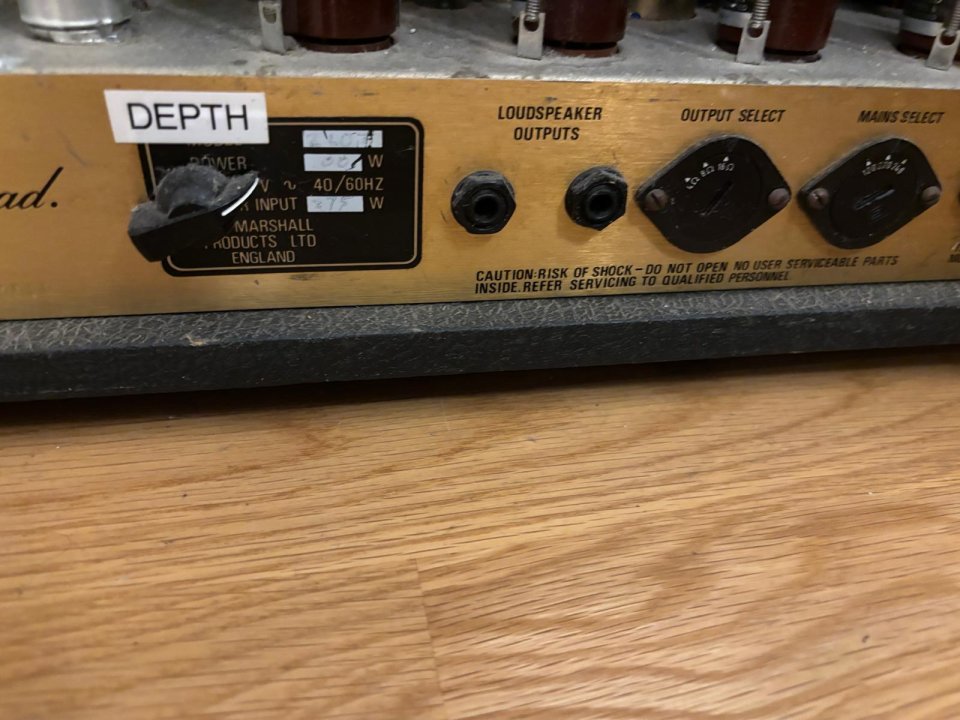 MARSHALL JCM 800 vintage