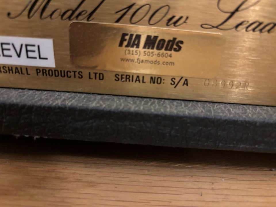 MARSHALL JCM 800 vintage