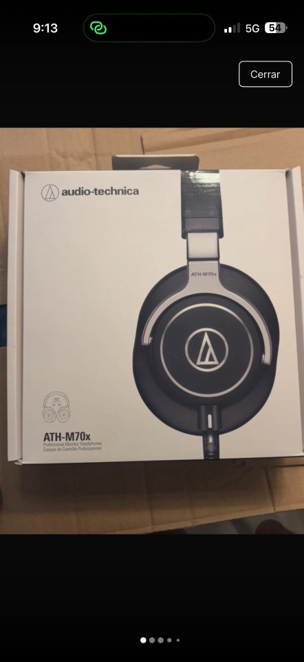audio-technica ATH-M70x de segunda mano · Foto 1 de 8 · Barcelona · 180 €