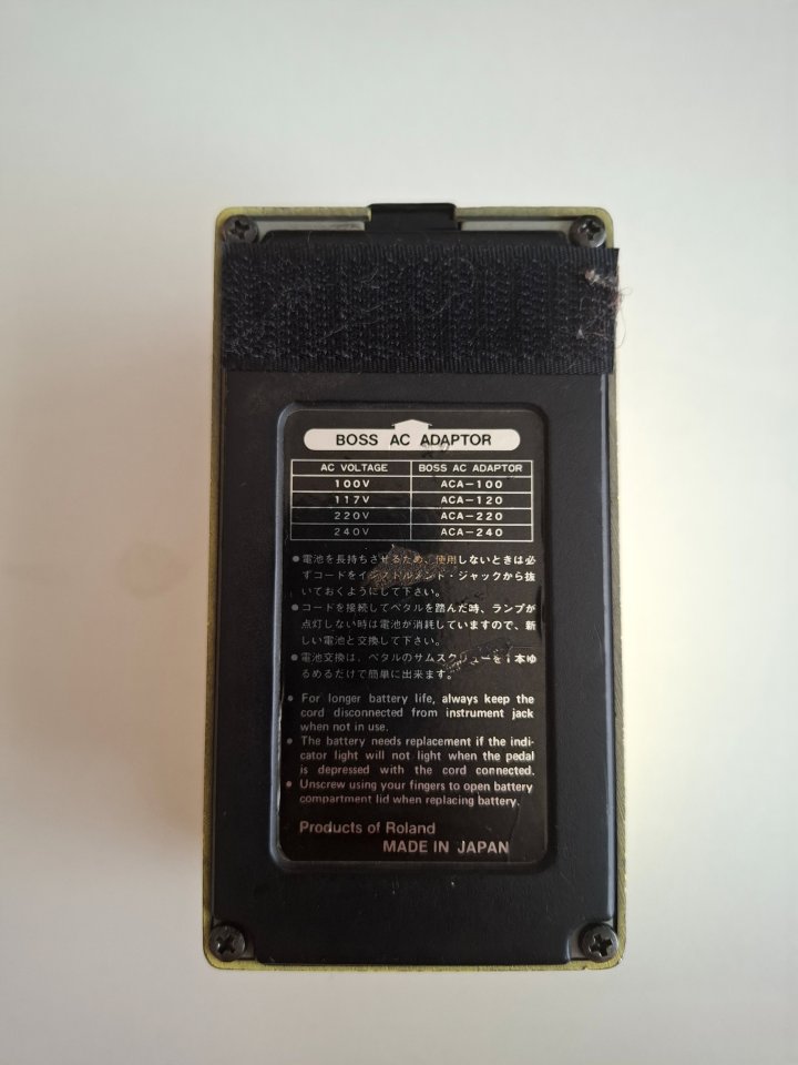 Boss Sd-1 1984 JAPAN