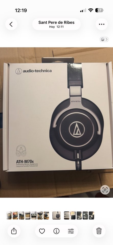 audio-technica ATH-M70x de segunda mano · Foto 2 de 8 · Barcelona · 180 €
