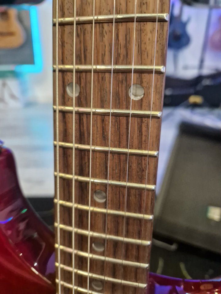 PRS SE dgt standard vintage cherry  (moons)