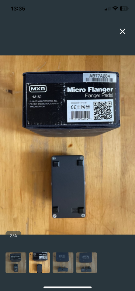 MXR M152 Micro Flanger de segunda mano · Foto 2 de 4 · Madrid · 90 €