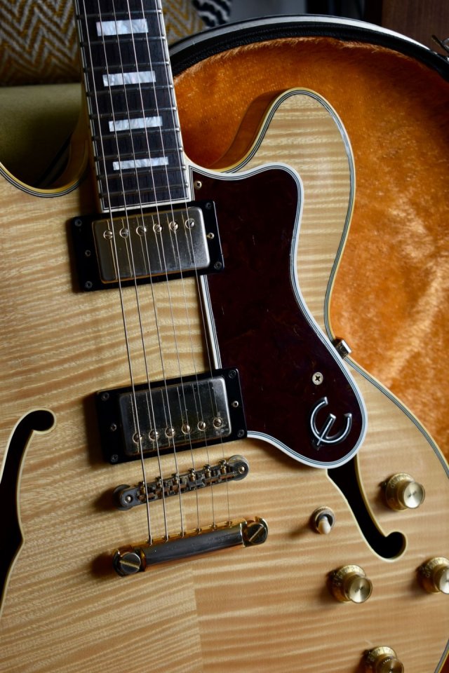 1991 Epiphone Sheraton Antique Natural Made in Japan pre-elitist