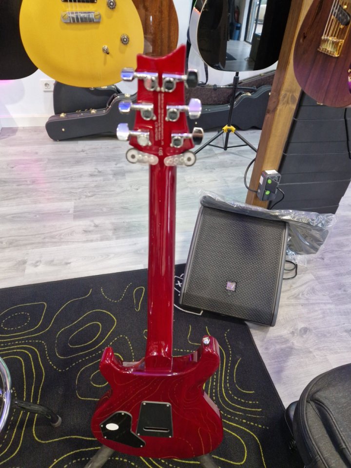 PRS SE dgt standard vintage cherry  (moons)