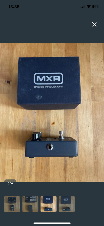 MXR M152 Micro Flanger de segunda mano · Foto 3 de 4 · Madrid · 90 €