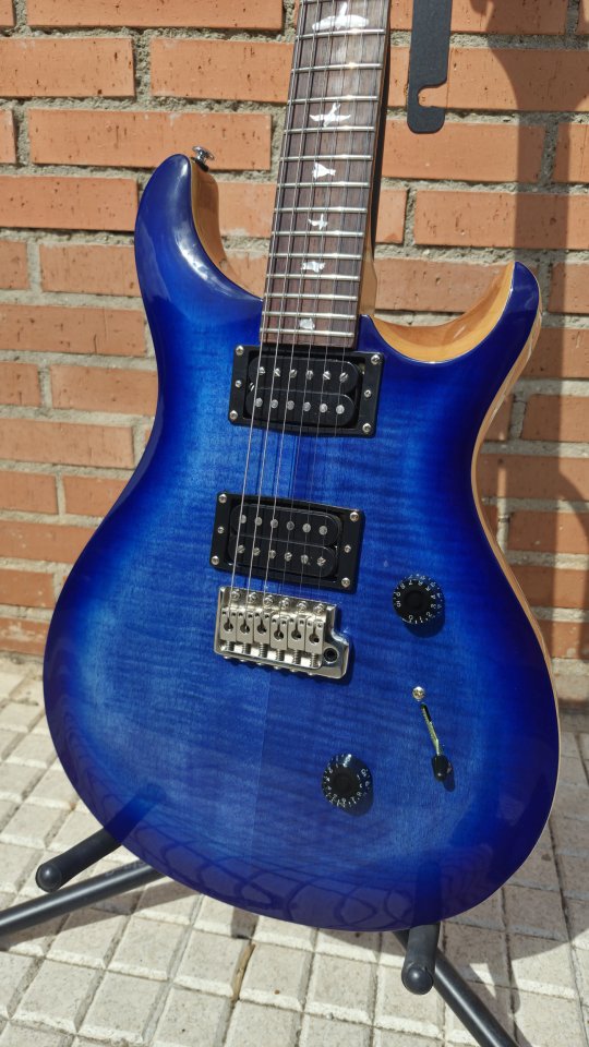 PRS SE Custom 24 Faded Blue (Azul) de segunda mano · Foto 3 de 10 · Guadalajara · 750 €