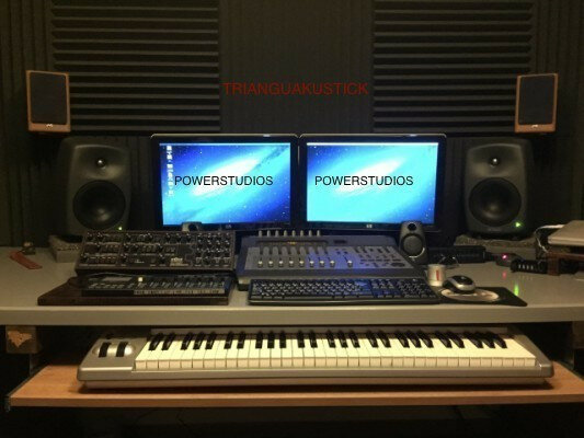 Promoción-6 Paneles acústicos trianguakustick 100x50x5cm,`Nuevos en Stock`