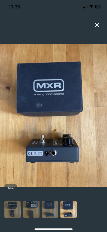 MXR M152 Micro Flanger de segunda mano · Foto 4 de 4 · Madrid · 90 €