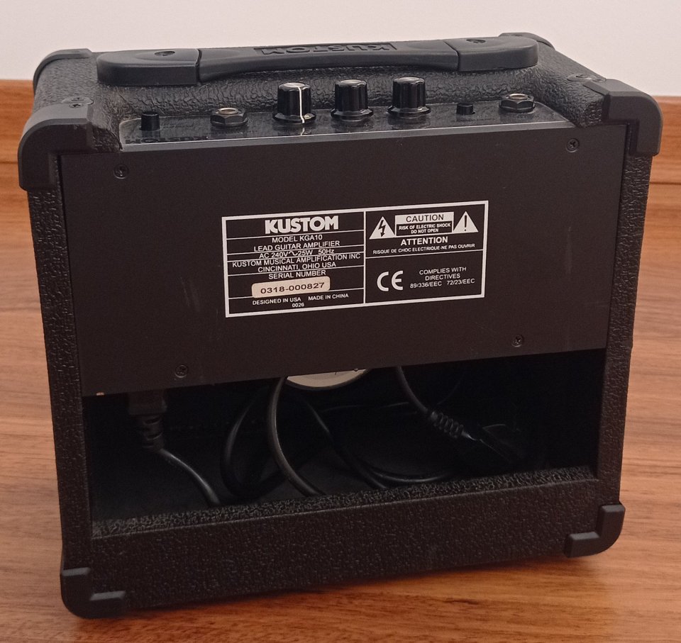 Amplificador de guitarra eléctrica Kustom de segunda mano · Foto 4 de 5 · Cuenca · 30 €