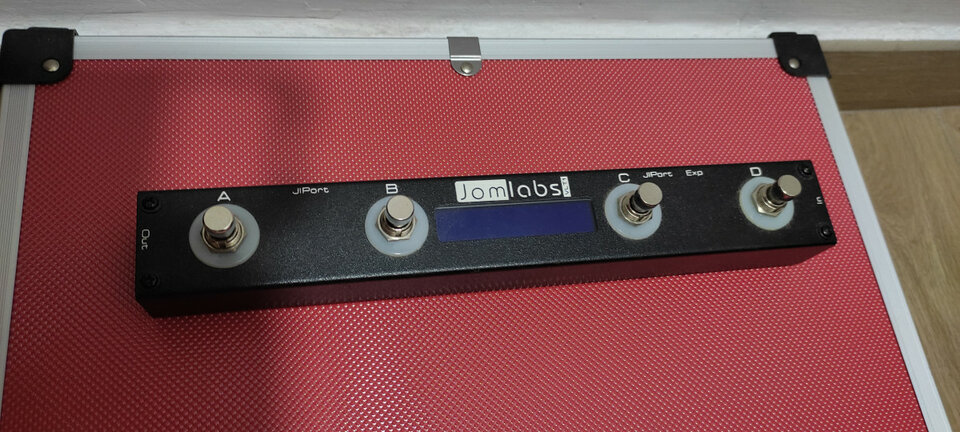 pedalera controladora midi Jomlabs Vlt1 - envío incluido