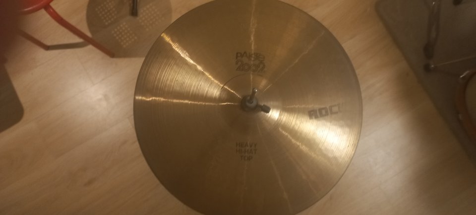 Hi Hat Heavy Paiste 15" Rock Edition 2002