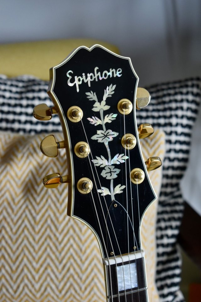 1991 Epiphone Sheraton Antique Natural Made in Japan pre-elitist