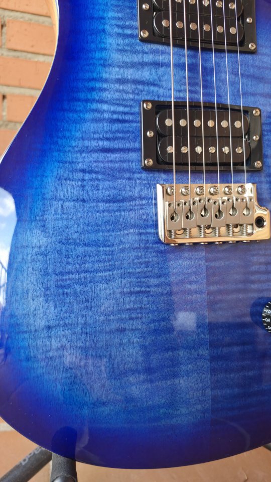PRS SE Custom 24 Faded Blue (Azul) de segunda mano · Foto 8 de 10 · Guadalajara · 750 €