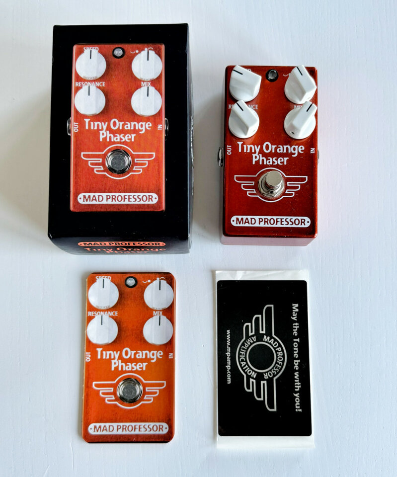 Vendo o Cambio Mad Professor Tiny Orange Phaser como nuevo