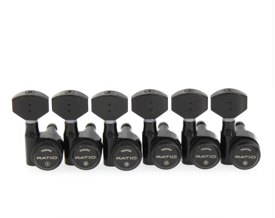 GraphTech Ratio 6L Locking Tuners Black PRL-9721-B0 Staggered de segunda mano · Foto 1 de 5 · SC Tenerife · 75 €