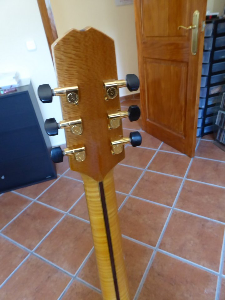 Guitarra jazz luthier frances Dominique Bouges de segunda mano · Foto 5 de 9 · Alicante · 3000 €