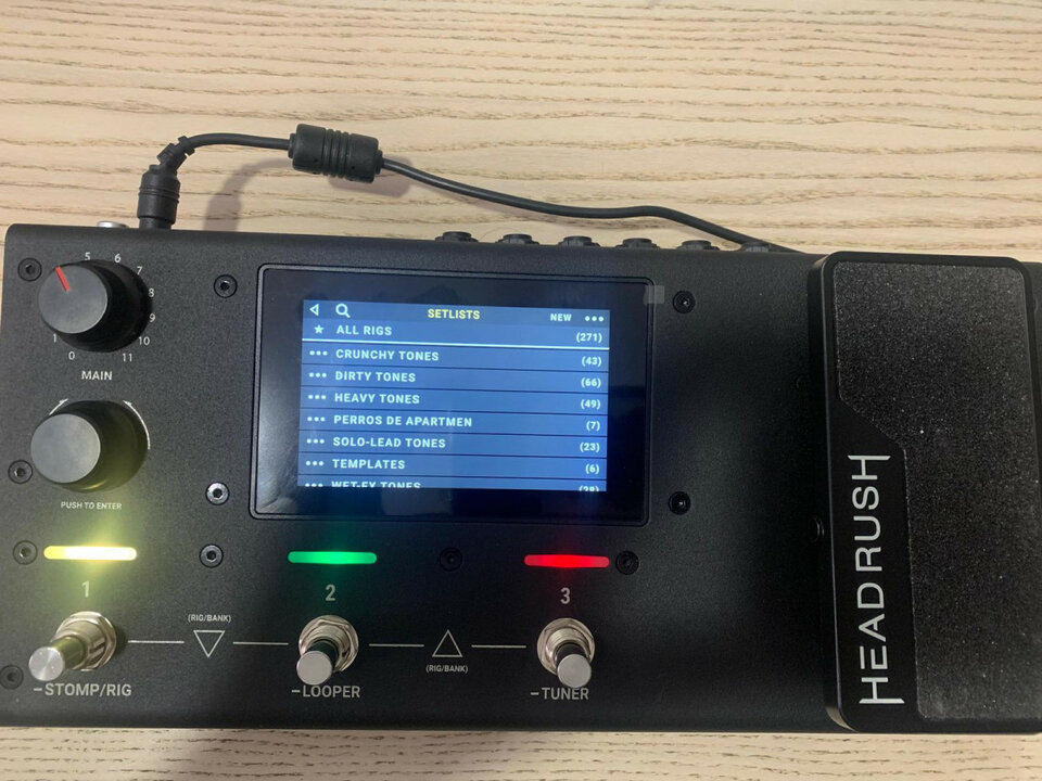 Pedalera Headrush MX5