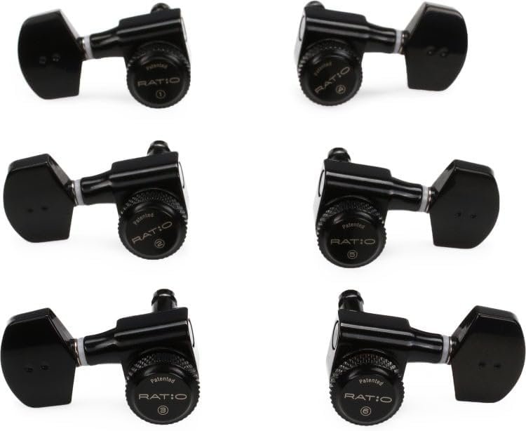 GraphTech Ratio 3x3 Locking Tuners Black PRL-8311-B0 de segunda mano · Foto 1 de 5 · SC Tenerife · 75 €