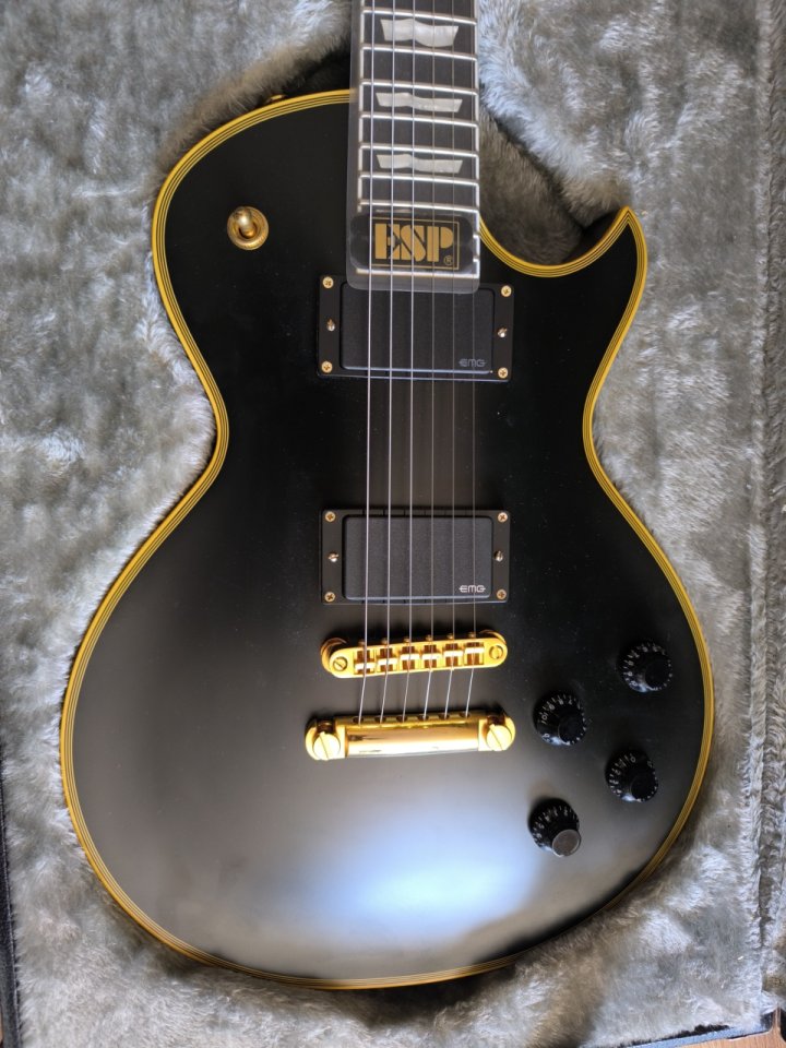 ESP Eclipse - I CTM FT Vintage Black