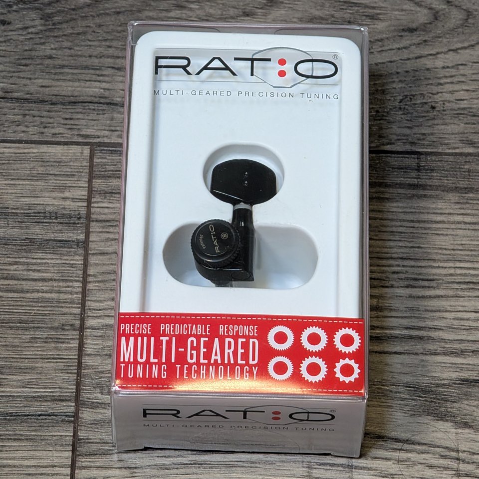 GraphTech Ratio 3x3 Locking Tuners Black PRL-8311-B0 de segunda mano · Foto 3 de 5 · SC Tenerife · 75 €