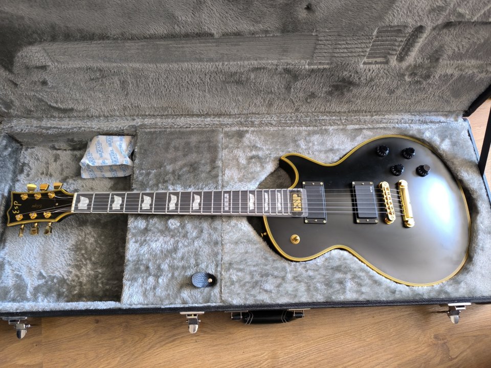 ESP Eclipse - I CTM FT Vintage Black