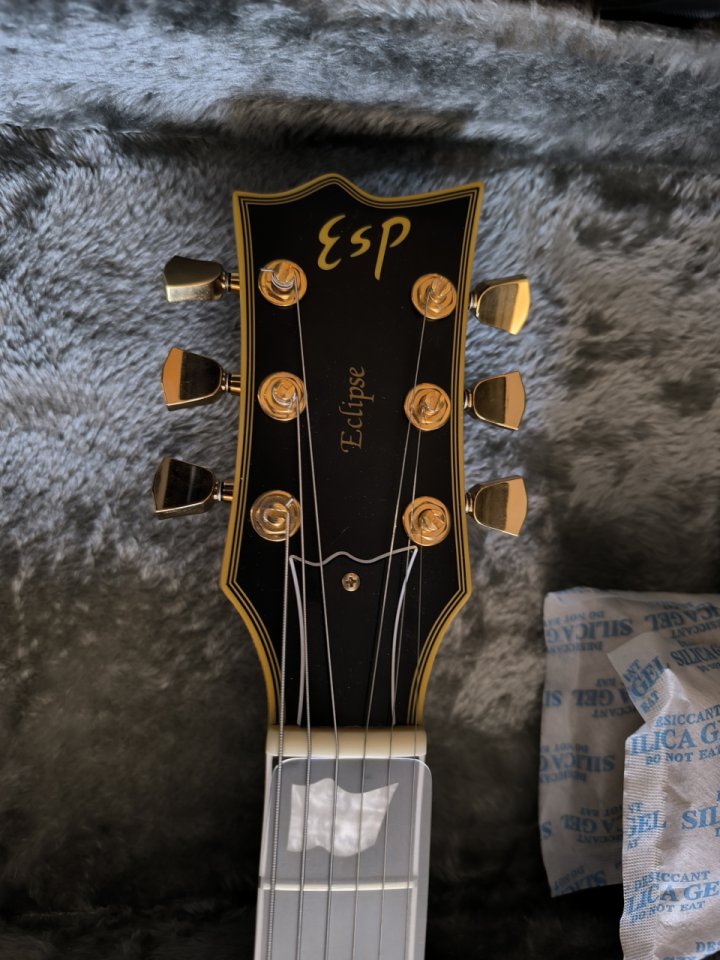 ESP Eclipse - I CTM FT Vintage Black