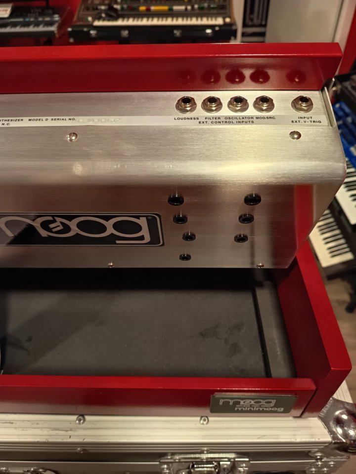 Moog Minimoog Model D Geddy Lee de segunda mano · Foto 7 de 10 · Barcelona · 3800 €