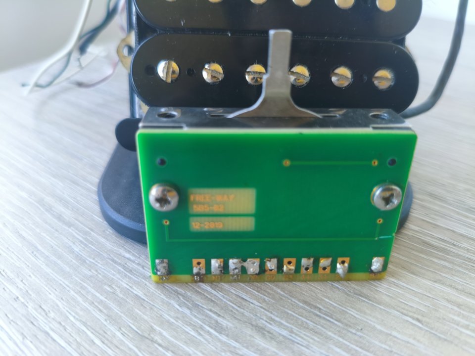 Set HSH Seymour Duncan + Selector Free-Way 10 Posiciones (4 Conductores) de segunda mano · Foto 9 de 9 · Pontevedra · 250 €