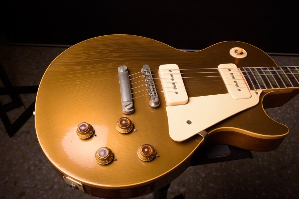 Gibson Les Paul Pre-Historic Reissue Goldtop P90 1991