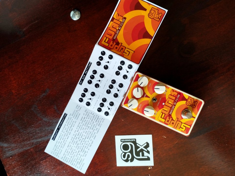 Solid Gold FX Supa Funk Envelope Bi-Filter de segunda mano · Foto 7 de 7 · Alicante · 120 €