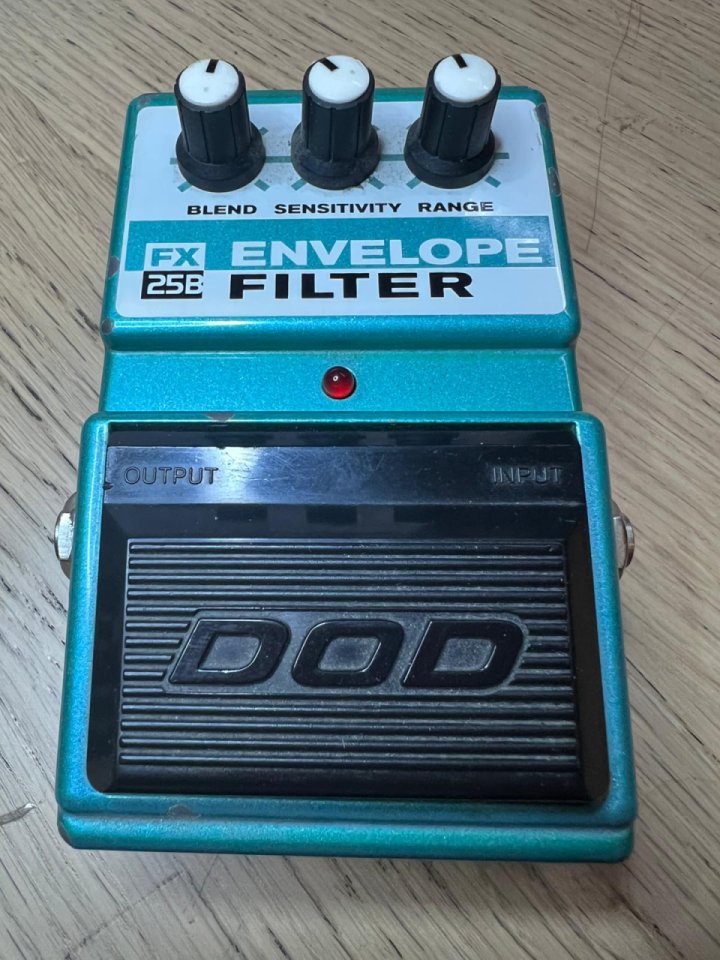 DOD FX 25b Envelope Filter Pedal Guitarra de segunda mano · Foto 1 de 2 · Madrid · 90 €